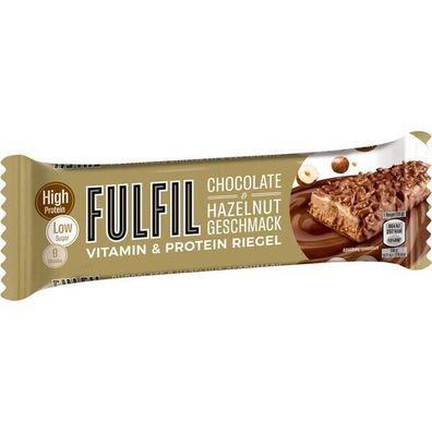 Fulfil Vitamin&Protein Riegel Chocolate & Hazelnut Geschmack 15x55 g Riegel