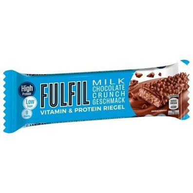 Fulfil Vitamin&Protein Riegel Milk Chocolate Crunch Geschmack 15x55 g Riegel