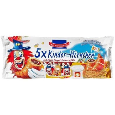 Kuchenmeister Kinderhörnchen Nougat 5er 240g Packung 14x240 g