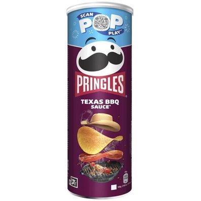 Pringles Texas BBQ Sauce 19x165 g Dose