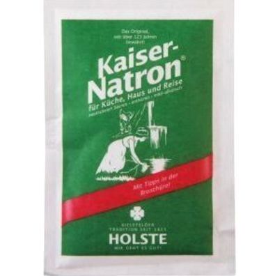 KAISER NATRON Hausmittel für Küche Haus & Reise Pulver 25x50g Beutel
