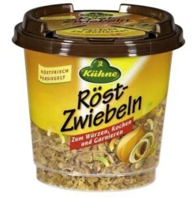 Kühne Röstzwiebeln - Geröstete Zwiebeln 12x100 Gramm
