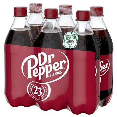 Dr Pepper 24x 0.591l inklusive EINWEG Pfand