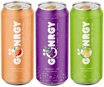 Gönrgy Energy Limited Edition #1 Alle Sorten 1,5l EINWEG Pfand