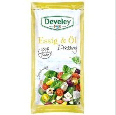 Develey Portionsdressing Essig & Öl 14 x 75ml