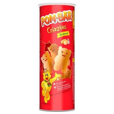 Pom Bär Crizzlies Original knusprig dünn und lecker gesalzen 15x150 g Ds.