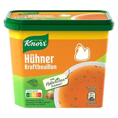 Knorr Bouillon Hühner Kraftbouillon 13,2L, 264 g Dose