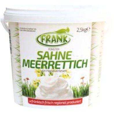 Frank Sahnemeerrettich 2,5 kg / Eimer