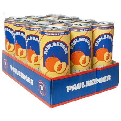 Paulberger Peach 12x0.33 L Dose Einweg-Pfand