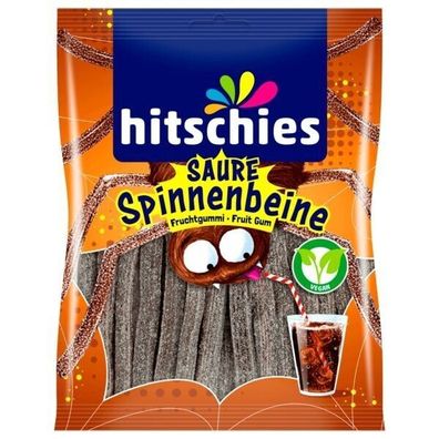 Hitschler Hitschies Saure Spinnenbeine Cola vegan Fruchtgummi 20x125 g Beutel