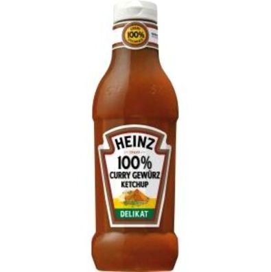 Heinz Curry Gewürz Ketchup Delikat - Curryketchup - 8x590 ml