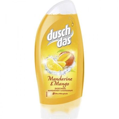 duschdas Mandarine & Mango Duschgel Körper 6x 250ml Flasche (EUR 18,59/ L)