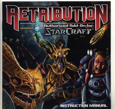PC CD-ROM Retribution Star Craft-Authorized Add-On Neu Versiegelt 1997