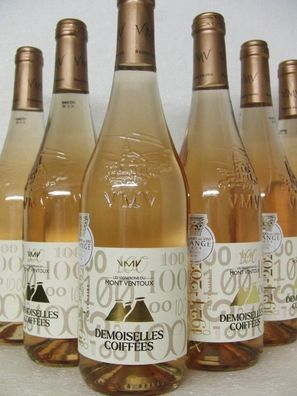 6 FL 2023 Demoiselles Coiffées Rosé Ventoux AOC Goldmedaille neuer Jahrgang