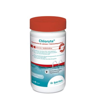 Bayrol Chloryte 1 kg Chlorgranulat 70% Aktivchlor anorganisch Stoßchlorung Pool
