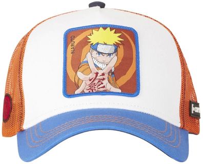 Offizielle Naruto Shippuden Capslab Trucker Cap - Kappe mit Naruto Uzumaki Patch