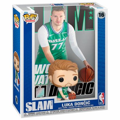 NBA Cover POP! Basketball Vinyl Figur Luka Doncic (SLAM Magazin) 9 cm