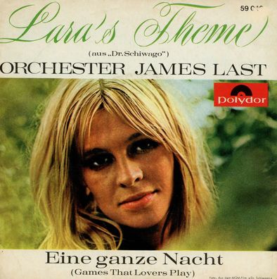 7" Cover James Last - Lara´s Theme