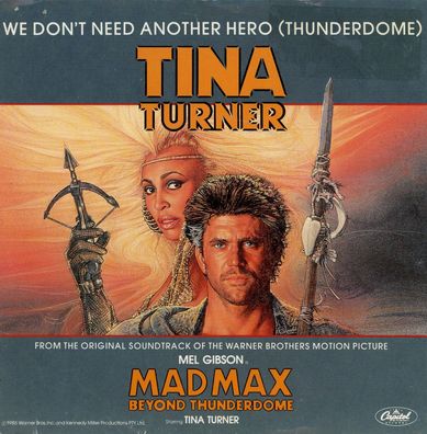 7" Cover Tina Turner - We don´t need another Hero