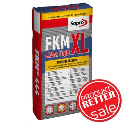AKTION - Sopro FKM XL 444 FlexKlebeMörtel 15 KG