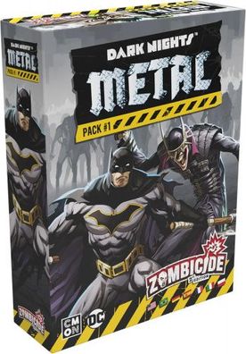 CMON, Zombicide 2. Edition – Batman Dark Nights Metal Pack 1, Miniaturen-Erweiterung
