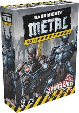 CMON, Zombicide 2. Edition – Batman Dark Nights Metal Pack 2, Miniaturen-Erweiterung