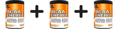 3 x BCAA Energy, Orange 285g