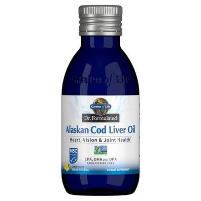 Alaskan Cod Liver Oil, Lemon - 200 ml.