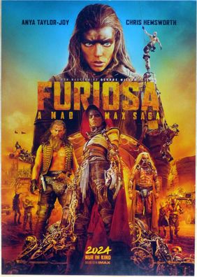Fuirosa: A Mad Max Saga - Original Kinoplakat A1 - Teasermotiv - Filmposter