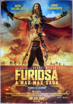 Fuirosa: A Mad Max Saga - Original Kinoplakat A0 - Hauptmotiv - Filmposter
