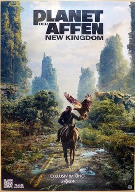 Planet der Affen - New Kingdom - Original Kinoplakat A0 - Teasermotiv - Filmposter