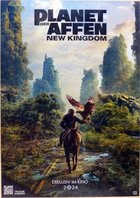 Planet der Affen - New Kingdom - Original Kinoplakat A1 - Teasermotiv - Filmposter