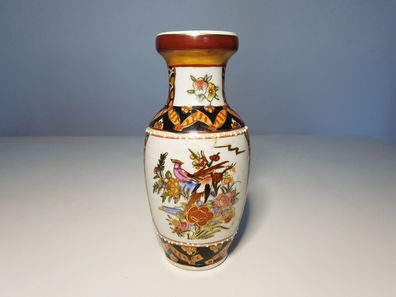 Vintage Alte Porzellan Blumenvase Handbemalt Vase Blumentopf Topf