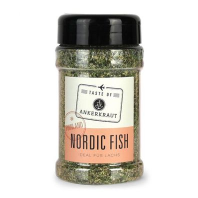 Ankerkraut Nordic Fish (Finnland) Gewürzzubereitung Gewürzmischung für Fisch im Stre