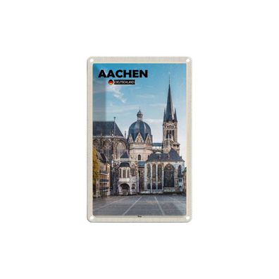 Blechschild 18x12 cm - Aachen Dom
