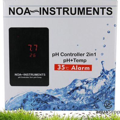 Aquarium pH-Controller 2in1 pH + Temperatur