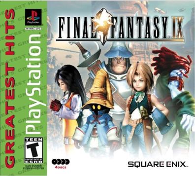 Final Fantasy IX" is a role-playing video game developed and published by Square