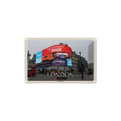 Blechschild 18x12 cm - London Piccadilly Circus Uk England