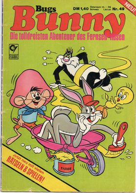Bugs Bunny Comics Heft Nr 49 von 1976 Original Vintage Sammlerheft
