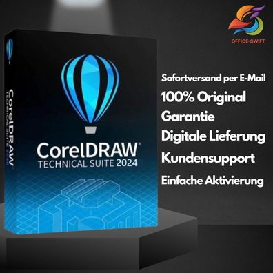 CorelDRAW Technical Suite 2024 für Windows - Lifetime-Lizenz - 1 PC