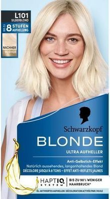 Schwarzkopf Blonde L101 Silbernes Blond Aufheller - Haaraufheller