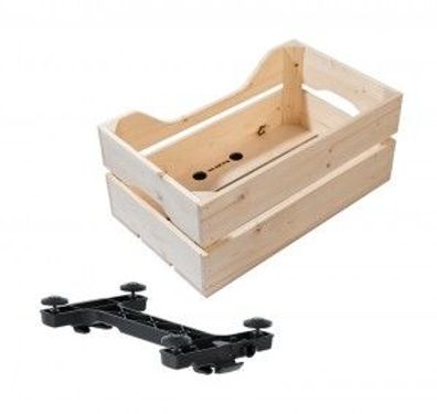 Racktime Holzbox "Woodpacker 2.0" Echtho natur