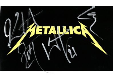 Metallica Autogramm