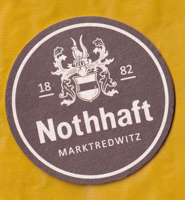 Brauerei Nothhaft - Marktredwitz - ungebrauchter Bierdeckel