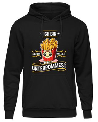 Unterpommest Kapuzenpullover Pommes Pullover Fun Hoodie Fast Food Pommes Frites