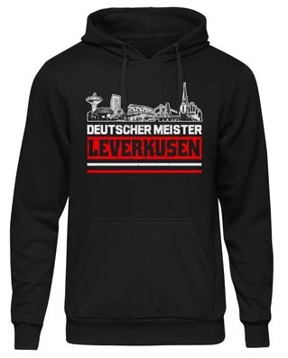 Leverksuen Titelkusen Kapuzenpullover Leverkusen Pullover Fussball Stadt Hoodie