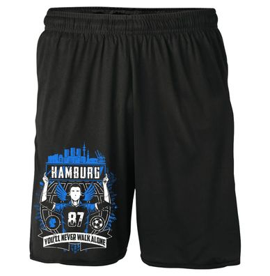 Hamburg Forever Shorts | Hamburg Kurze Hose Stadt Hamburg Skyline Hose Sport