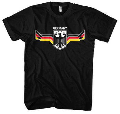Deutschland T-Shirt | Deutschland Trikot EM WM Flagge Fanartikel Germany | M6