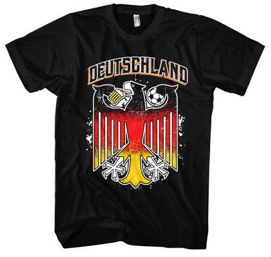 Deutschland T-Shirt | Deutschland Trikot EM WM Flagge Fanartikel Germany | M7