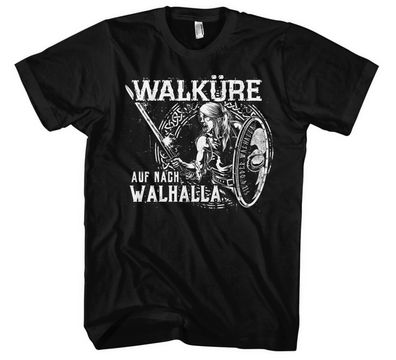 Sieg oder Walhalla | T-Shirt Wikinger Odin Sleipnir Vikings | Wallküre M1